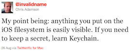 Invalidname Learn Keychain